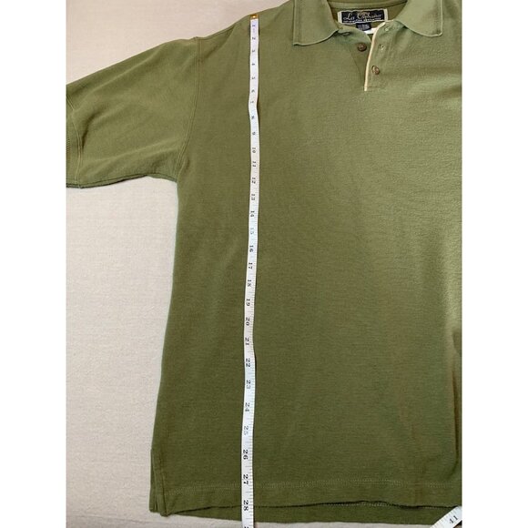 La Cabana Men's Polo Shirt Green Size Large - Picture 5 of 6